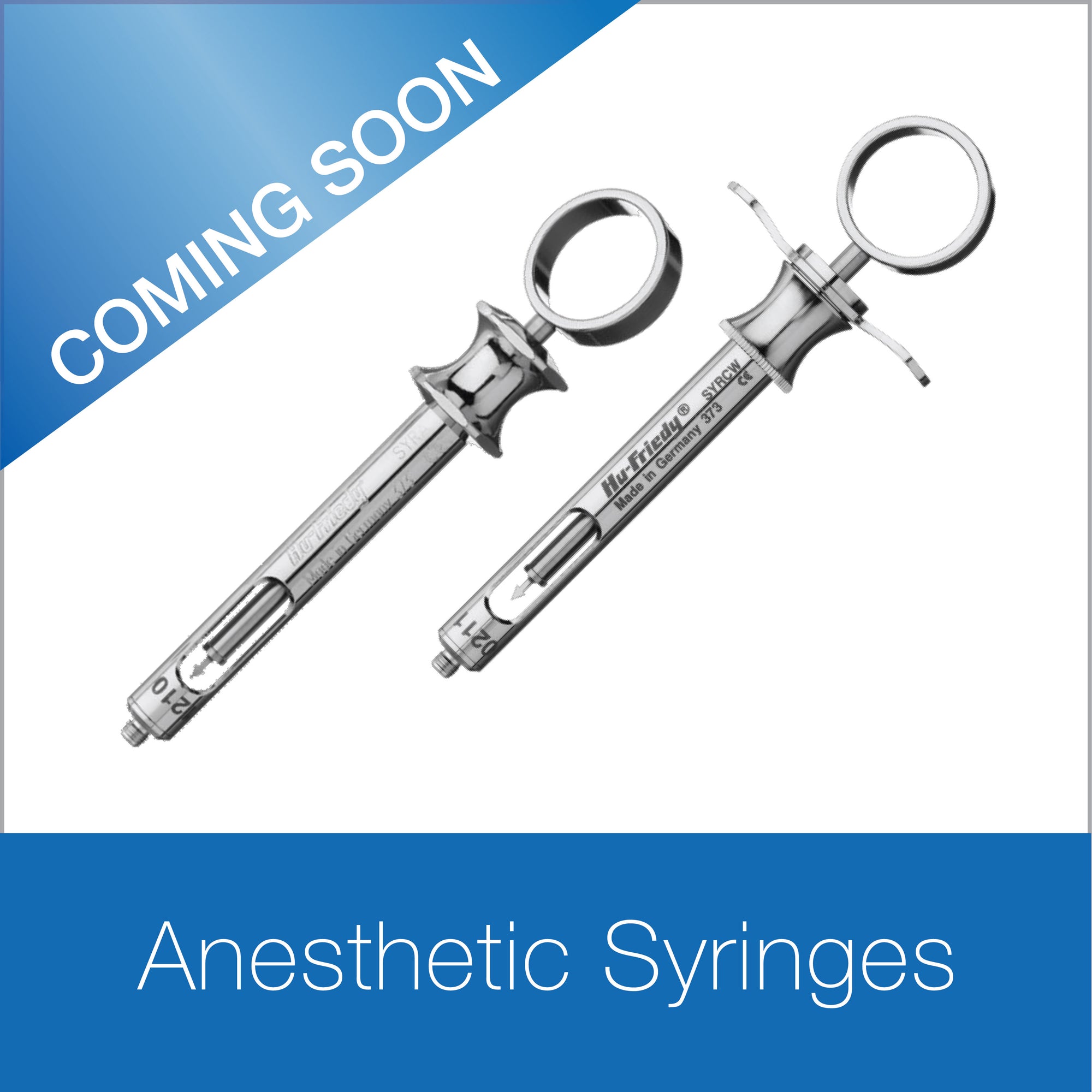 Anesthetic Syringes