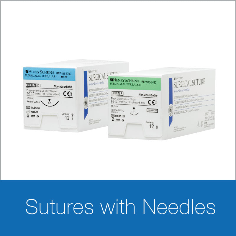Sutures with Needles