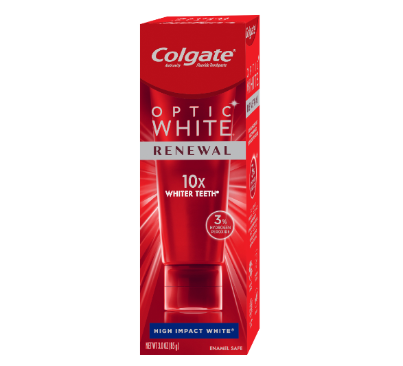 Colgate Optic White Renewal Lasting FreshToothpaste 85g 6/Tude