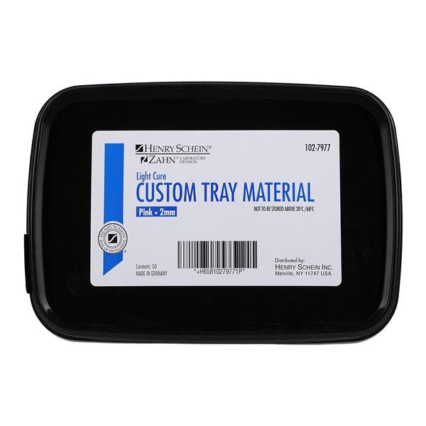 Megatray Custom Tray Material Light Cure Pink 2 mm 50/Box