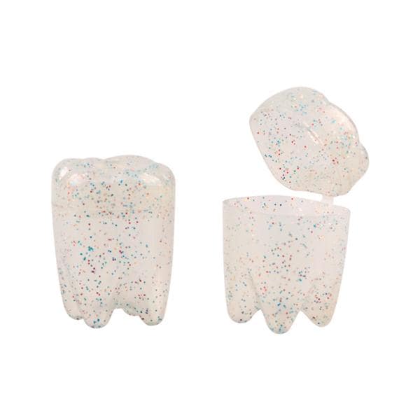 Tooth Saver Tooth Shaped Glitter 72/Pk