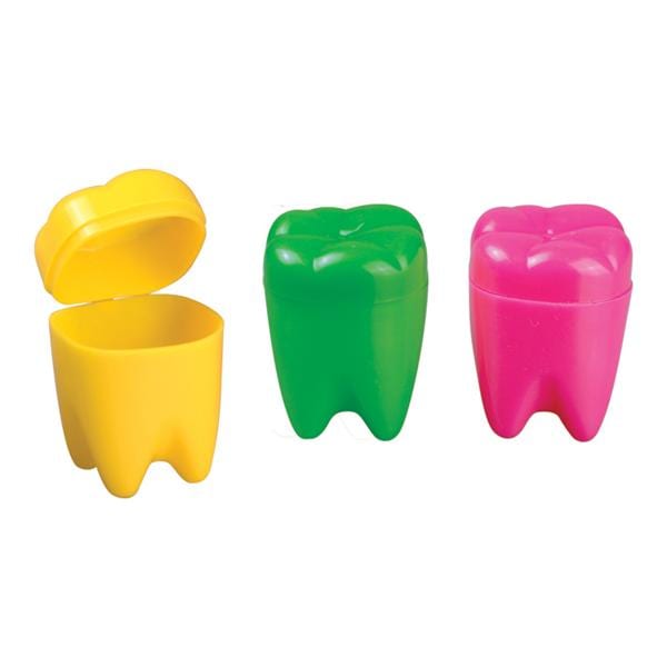 Toy Tooth Shaped Tooth Savers Assorted 72/Pk