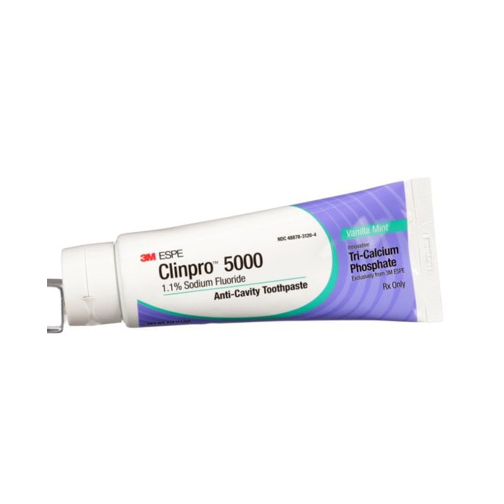 [3MQ2] 3M Clinpro 5000 1.1% Sodium Flouride Anti-Cavity Toothpaste Vanillamint 113g/Tube
