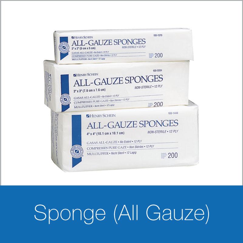 Sponge (All Gauze)
