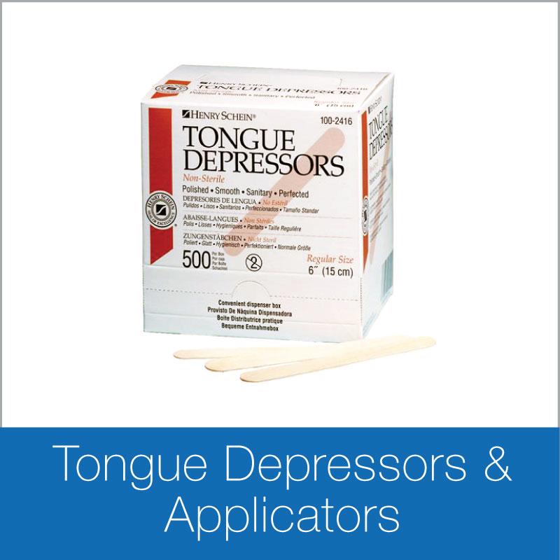 Tongue Depressors & Applicators