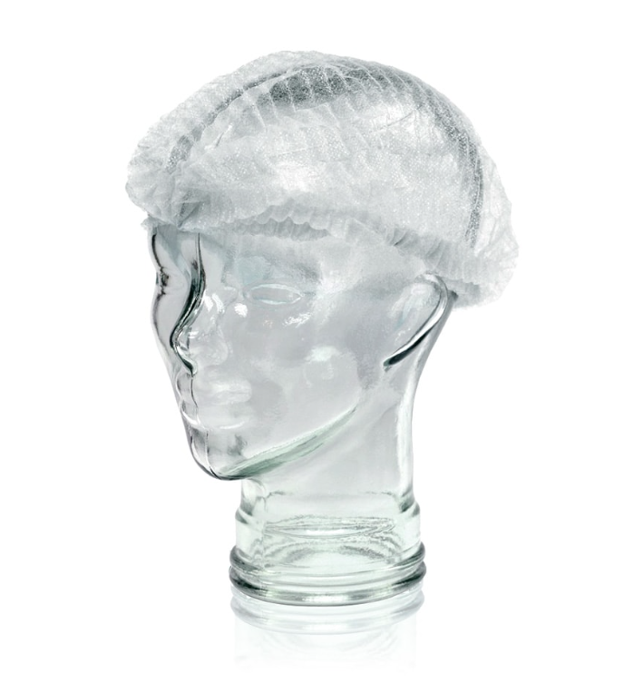 Medicom Clip Cap 18" White 100/Box
