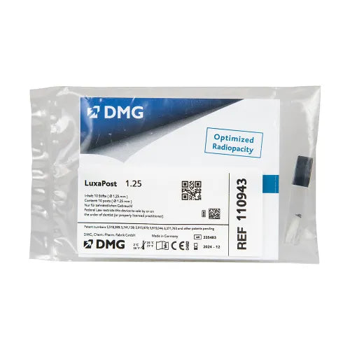 DMG LuxaPost Refill Post 1.25mm 10/Pack