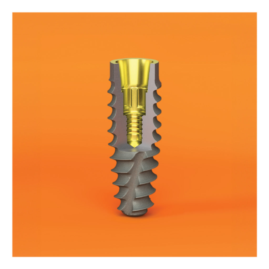 BioHorizons Tapered Pro Conical Implant 3.8mm x 9.0mm HSHK