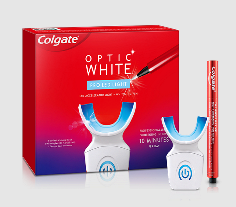 Colgate Optic White LED Teeth Whitening Kit Each