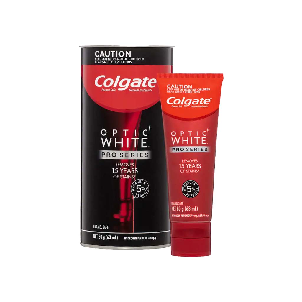 Colgate Optic White Pro Series Whitening Toothpaste 80g 6/Pack