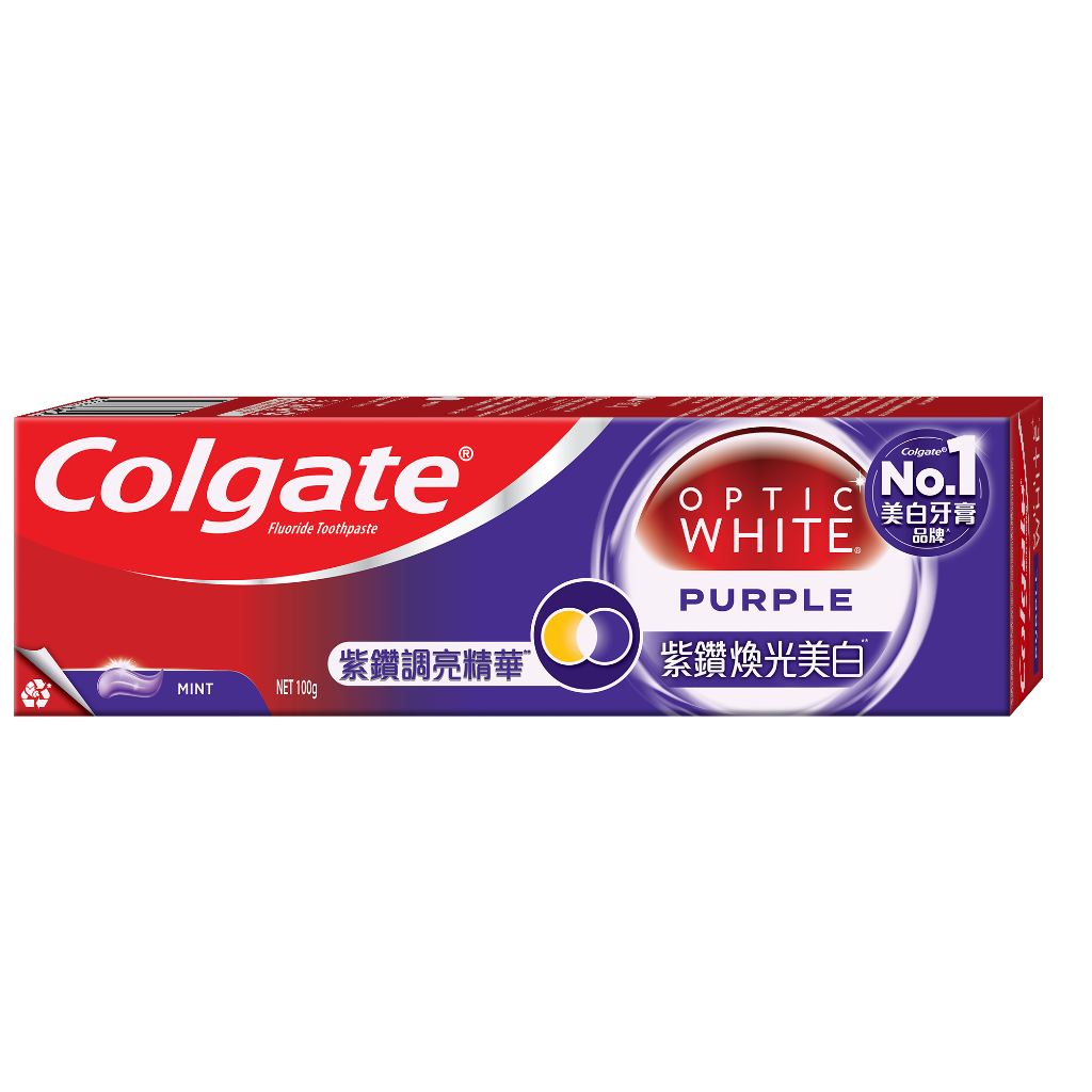 Colgate Optic White Purple Teeth Whitening Toothpaste 12/Dozen