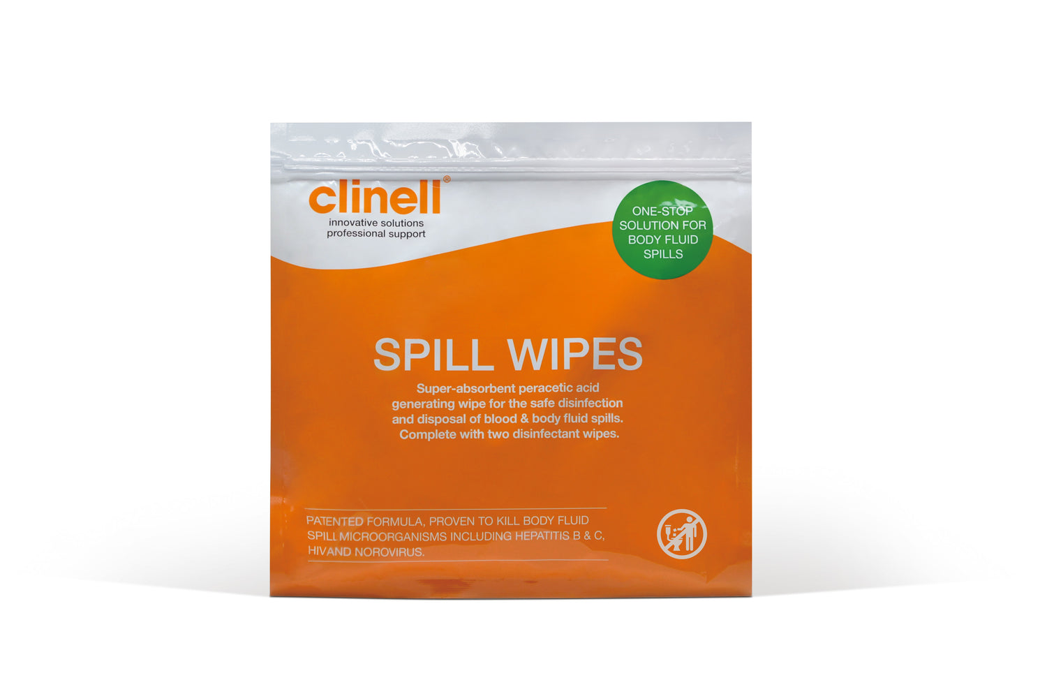 Medicom Clinell Spill Wipes Pack