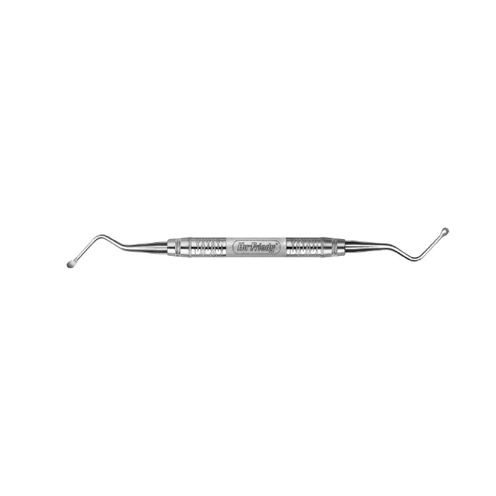 Hu-Friedy 11 Miller Surgical Bone Curette #6 Satin Steel Handle Each