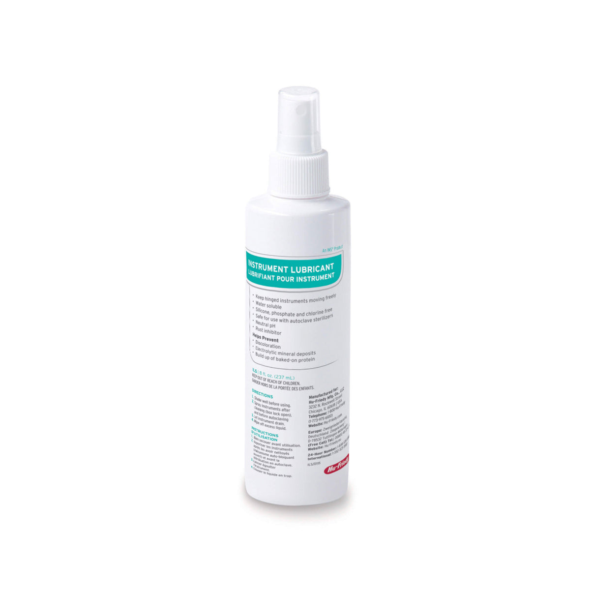Hu-Friedy Instrument Lubricant Spray 8oz per bottle Each