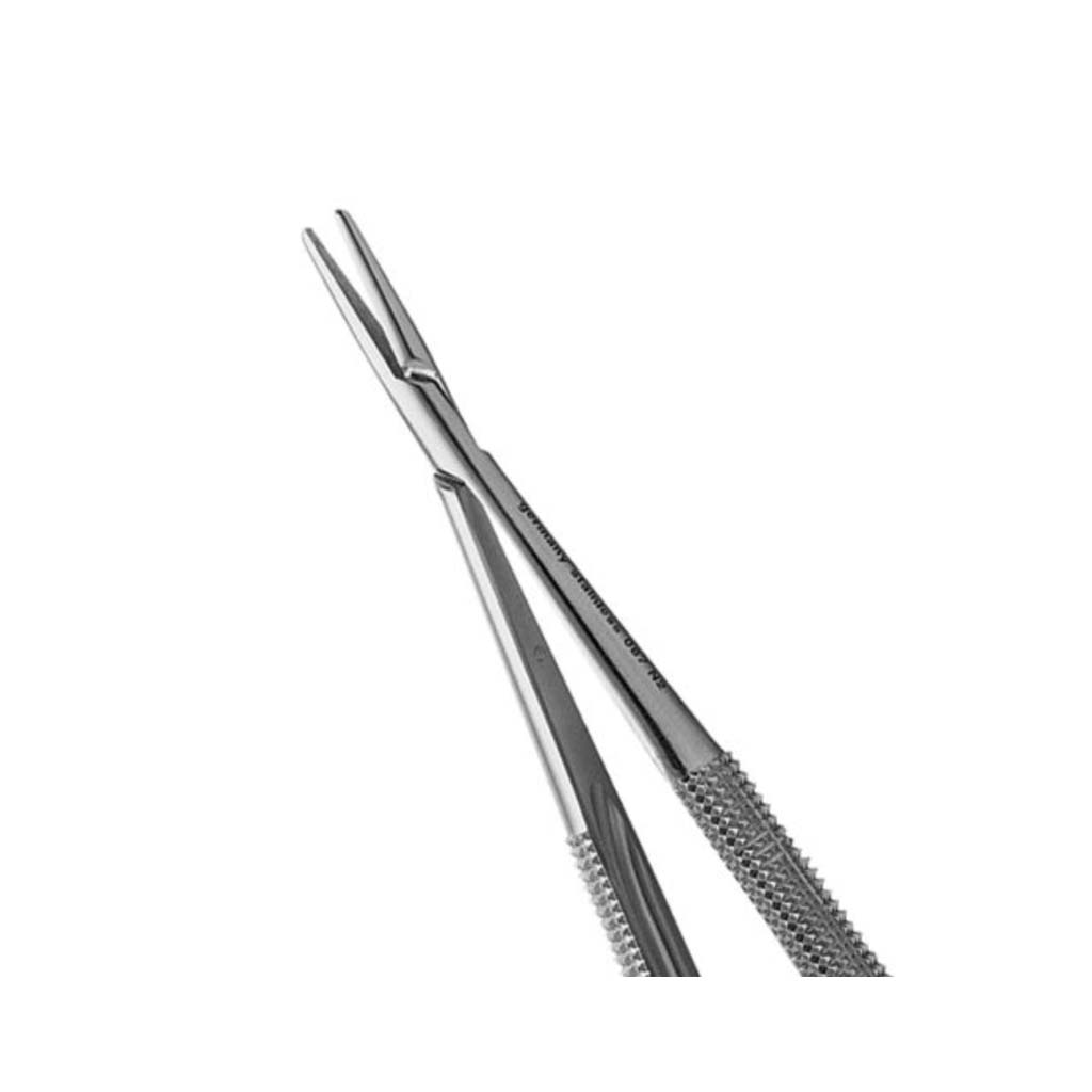 Hu-Friedy Micro Straight Castro Needle Holder, Diamond Dusted, 16 cm (5&quot;) Each