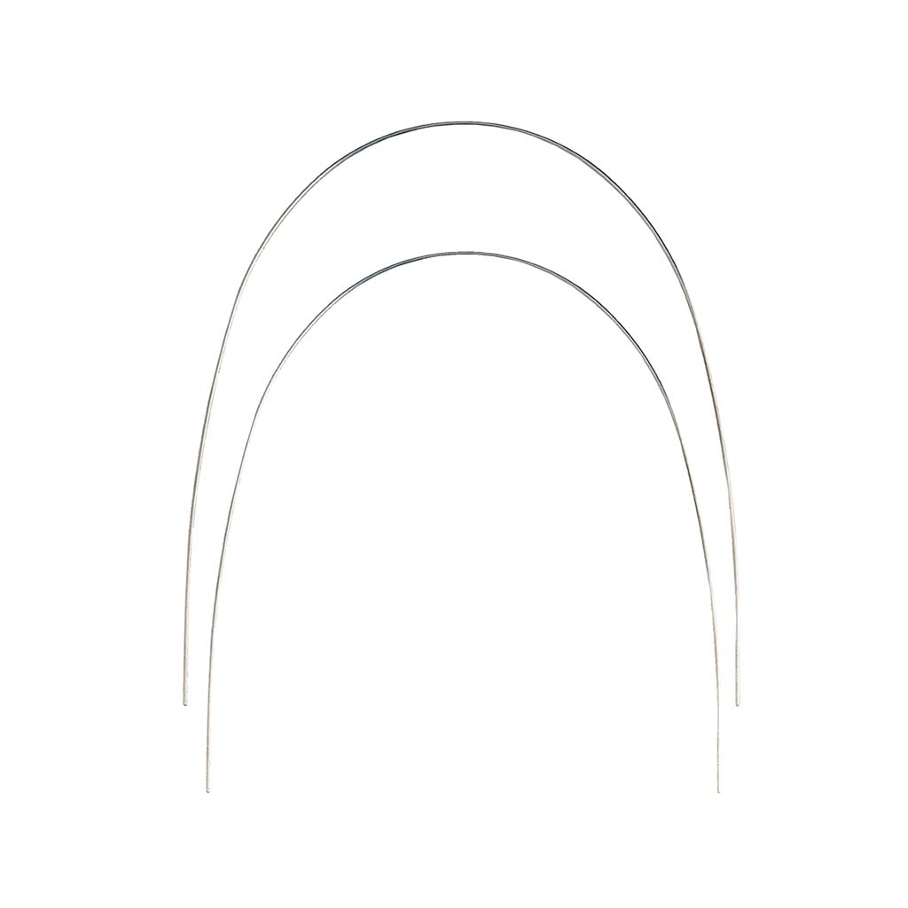 Ortho Technology TruFlex NiTi  Euro Form Archwire, Lower .020x.020&quot;, 10 pcs/pack