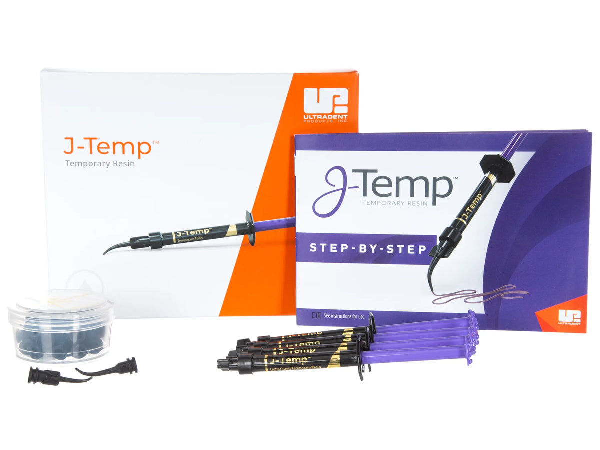 Ultradent J-Temp Temporary Resin 4 pack