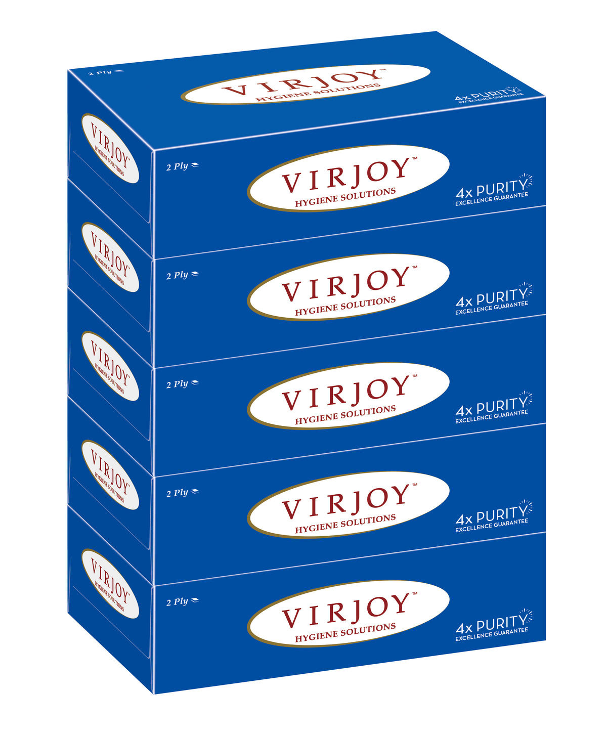 Virjoy Facial Tissue 5 Boxes/Pack