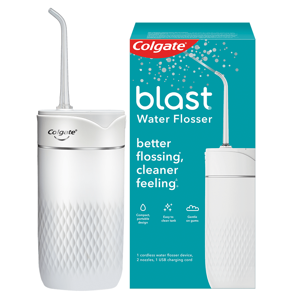 Colgate® White Blast Portable Water Flosser Rechargeable Each