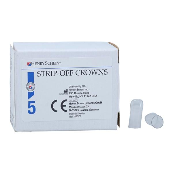 Strip Off Crown Form Size 225 Rep Crns Upper Left Lateral Anterior 5/Box