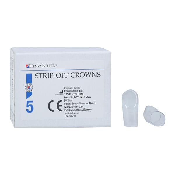 Strip Off Crown Form Size 132 Rep Crns Upper Right Cuspid Anterior 5/Bx