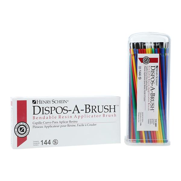 HS Dispos-a-Brush Assorted Bristle 144/Bx