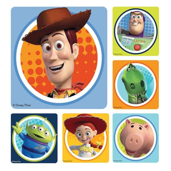 Sticker Toy Story 2.5x2.5 100/Rl