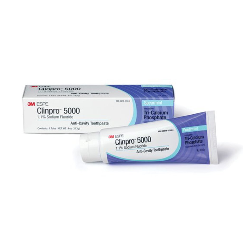 [3MQ2] 3M Clinpro 5000 1.1% Sodium Flouride Anti-Cavity Toothpaste Spearmint 113g/Tube