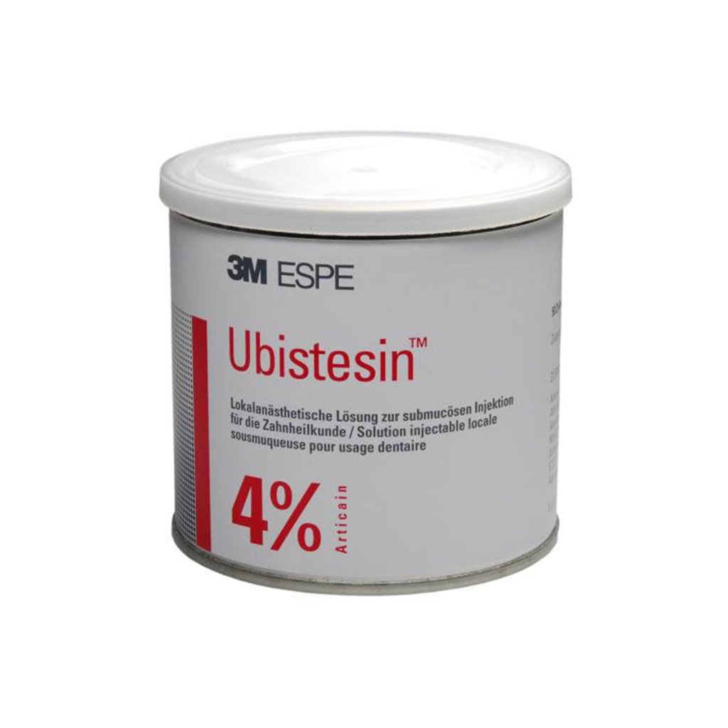 3M Ubistesin 4% Local Anesthesia 50&#39;sx1.7ml
