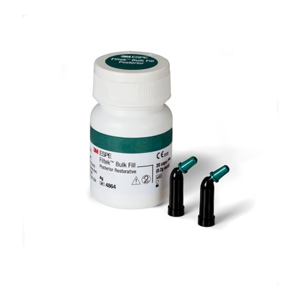 [3MQ2] 3M Filtek Bulk Fill Posterior Restorative Capsules Refill A1 20 x 0.2g
