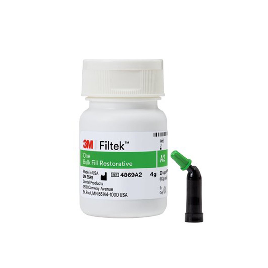 [3MQ2] 3M Filtek One Bulk Fill Restorative Capsules A2 20 x 0.2g