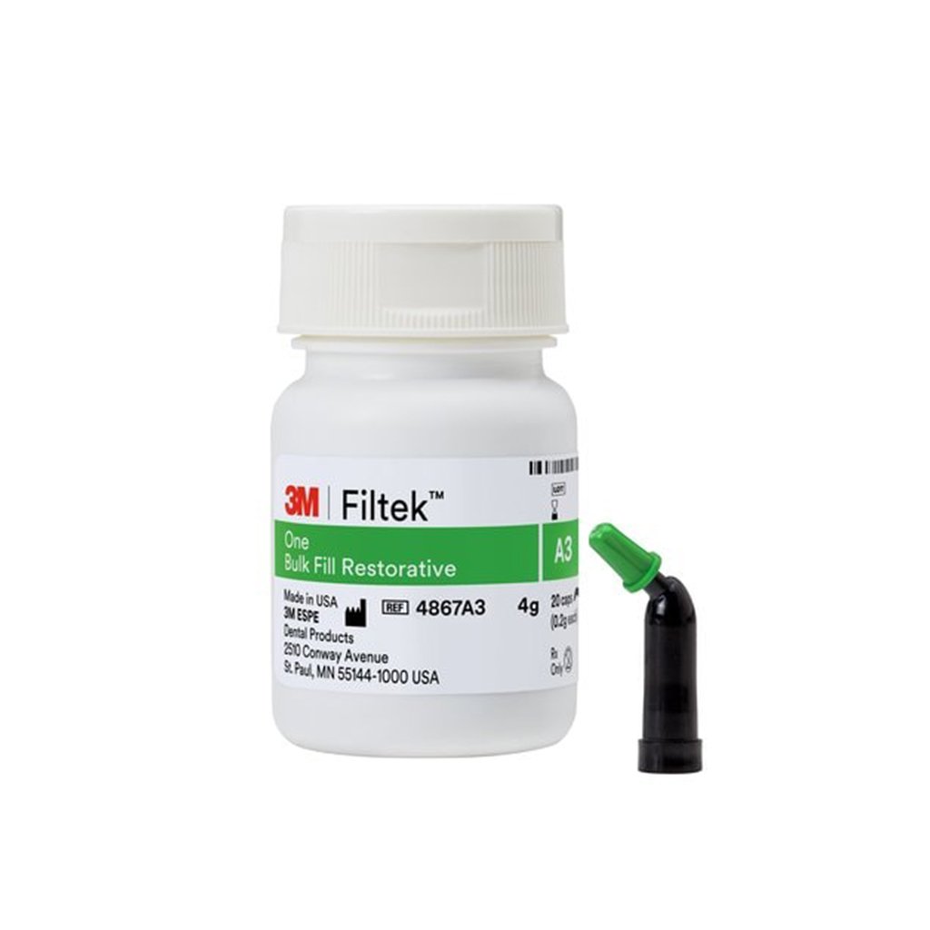 [3MQ2] 3M Filtek One Bulk Fill Restorative Capsules C2 20 x 0.2g