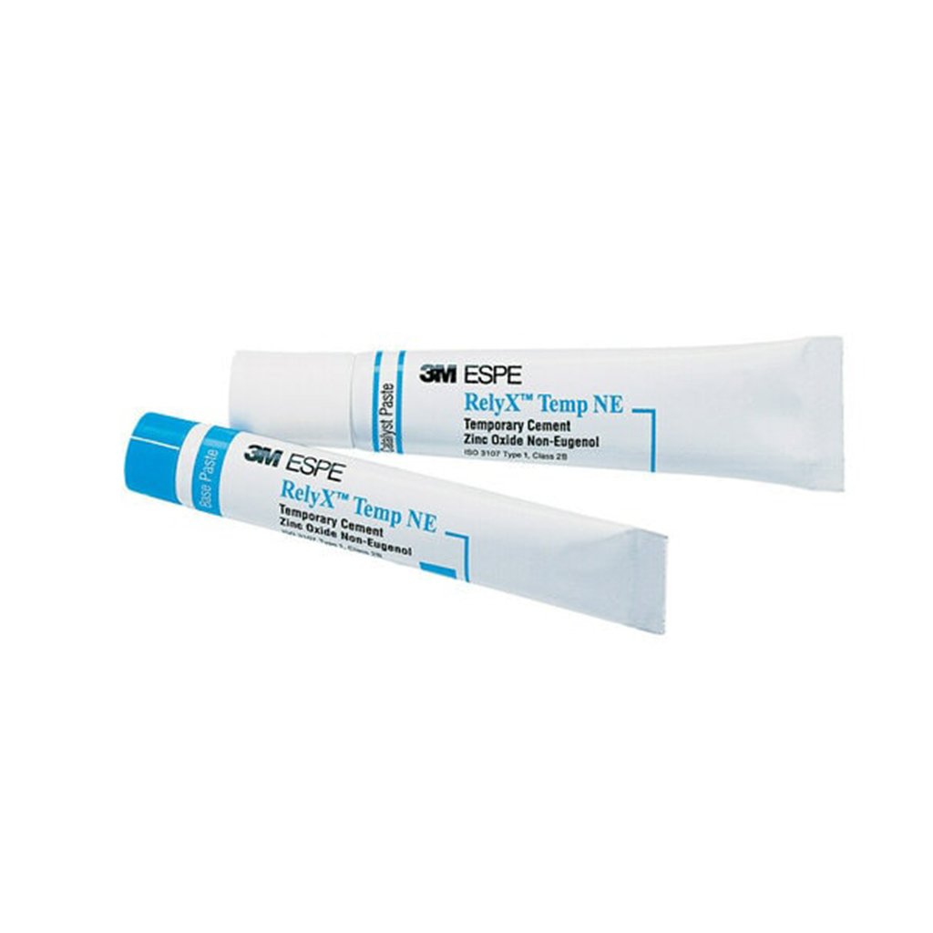 3M ESPE RelyX Temp NE Zinc Oxide Non-Eugenol Temporary Cement 1 x 30g Base Pate 1 x 13g Catalyst Pas