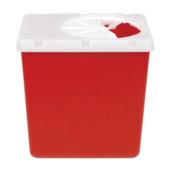 Henry Schein Container Sharps 2.2qt Red Ea