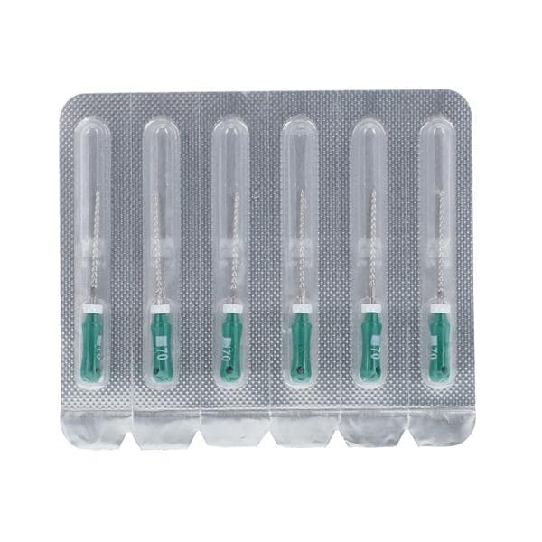 Maxima K-File Size 70 21 mm Green Sterile 6/Pk