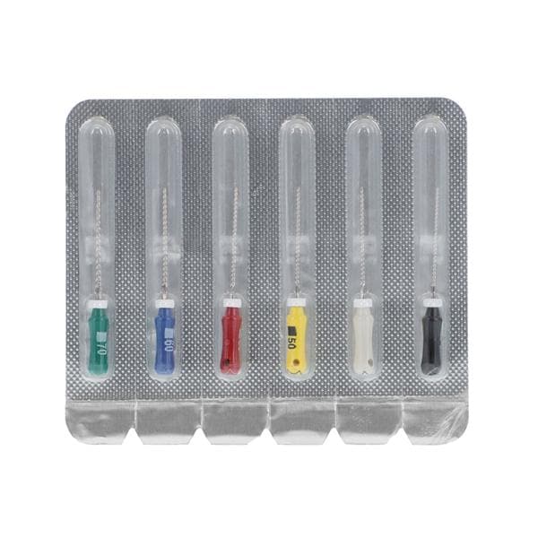 Maxima K-File Size 40-70 21 mm Assorted Sterile 6/Pk