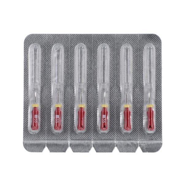 Maxima K-File Size 55 25 mm Red Sterile 6/Pk