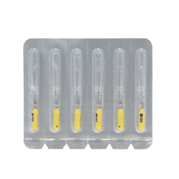 Maxima K-File Size 100 21 mm Yellow Sterile 6/Pk