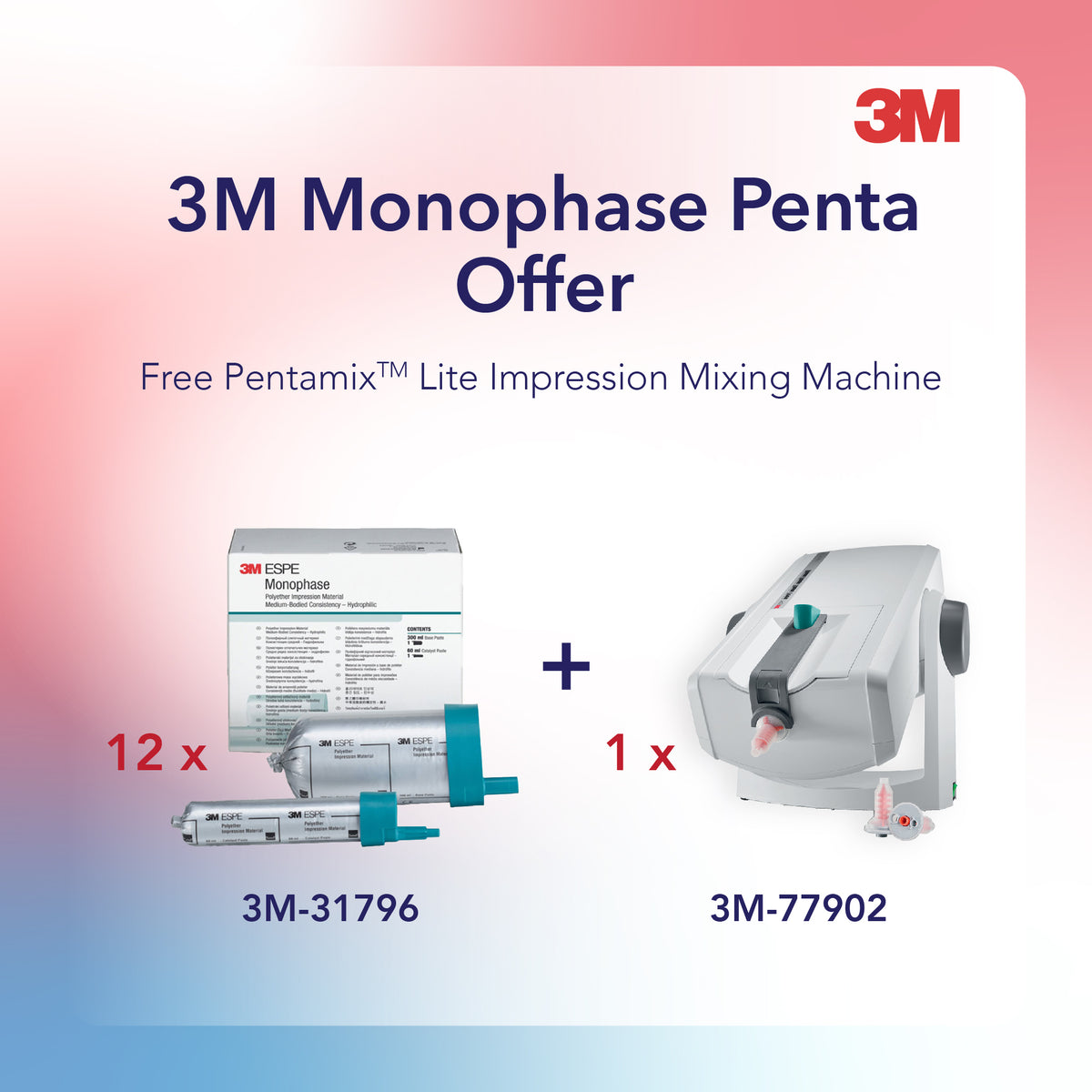 [3MQ2] 3M Monophase Penta Medium Body Single Pack 1 x 300ml Base 1 x 60ml Catalyst