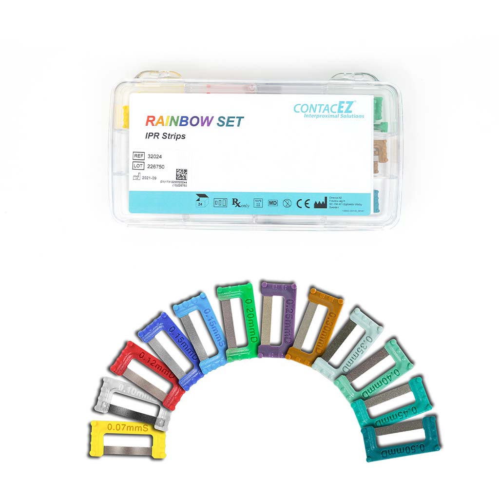 ContacEZ Rainbow Set, 24 Pcs/Pack