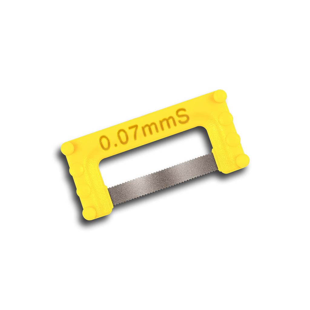 ContacEZ IPR Strip 1-Sided Yellow Starter, 0.07mm, 16 Pcs/Pack