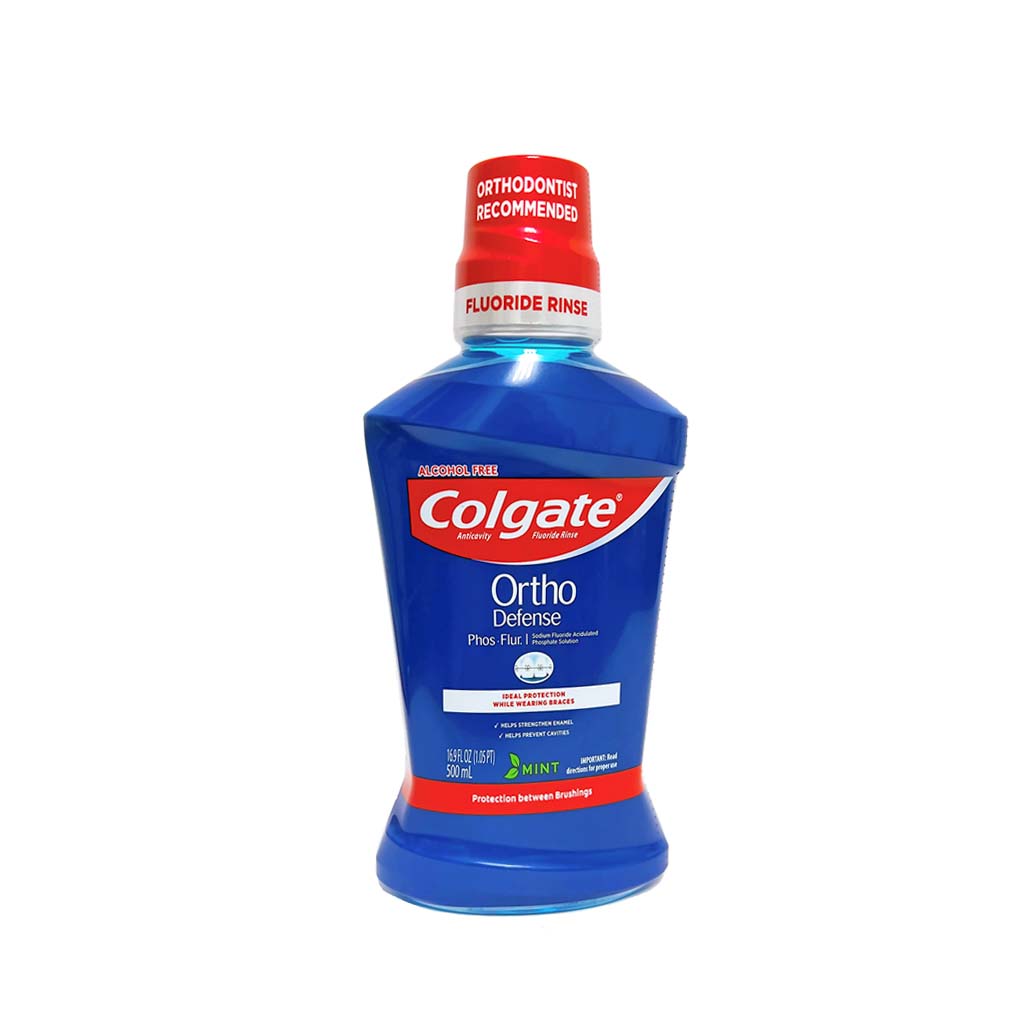 Colgate Ortho Defense Phos-Flur Rinse 500ml 12Bottles/Case