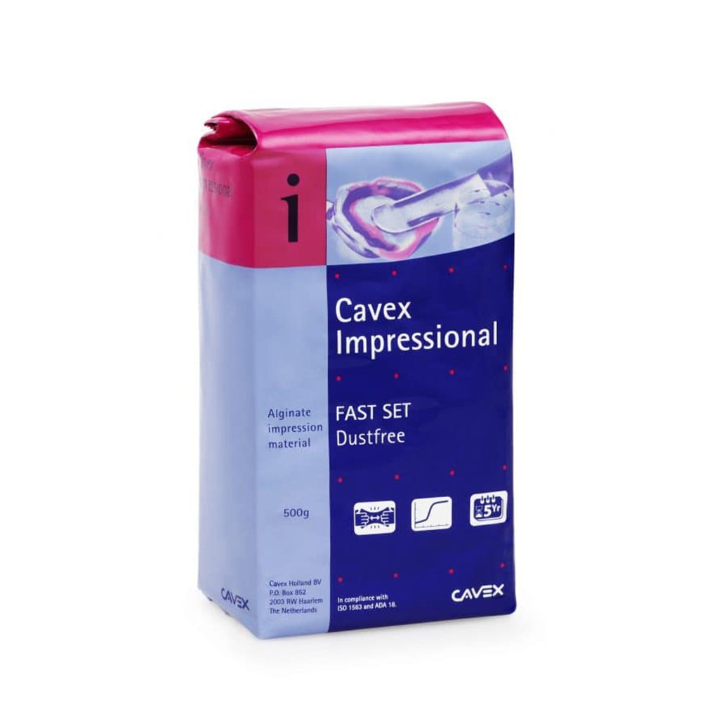 Cavex Impressional Alginate Fast Set 500g