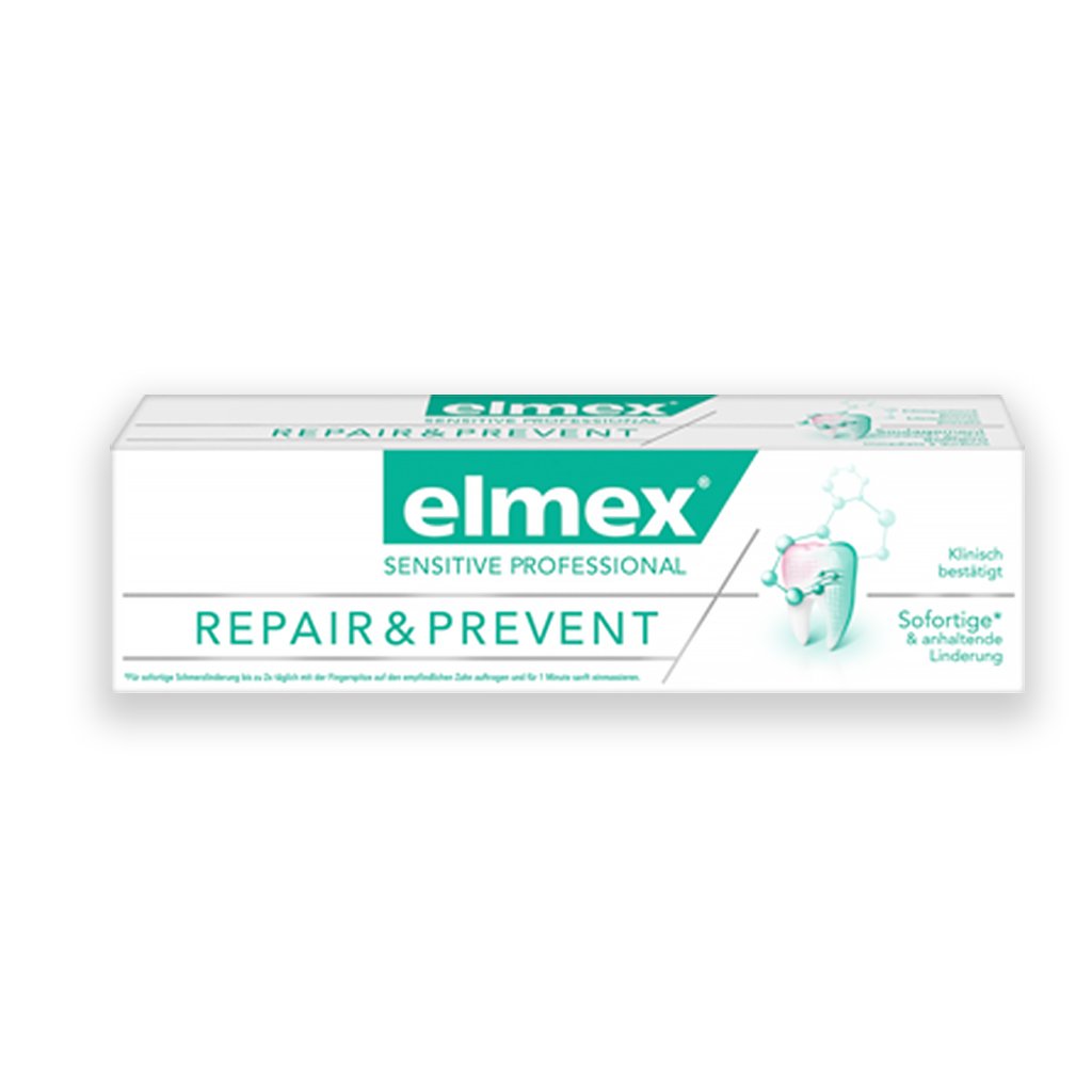 Elmex Sensitive Professional Repair &amp; Prevent Toothpaste 75ml 12/Dozen