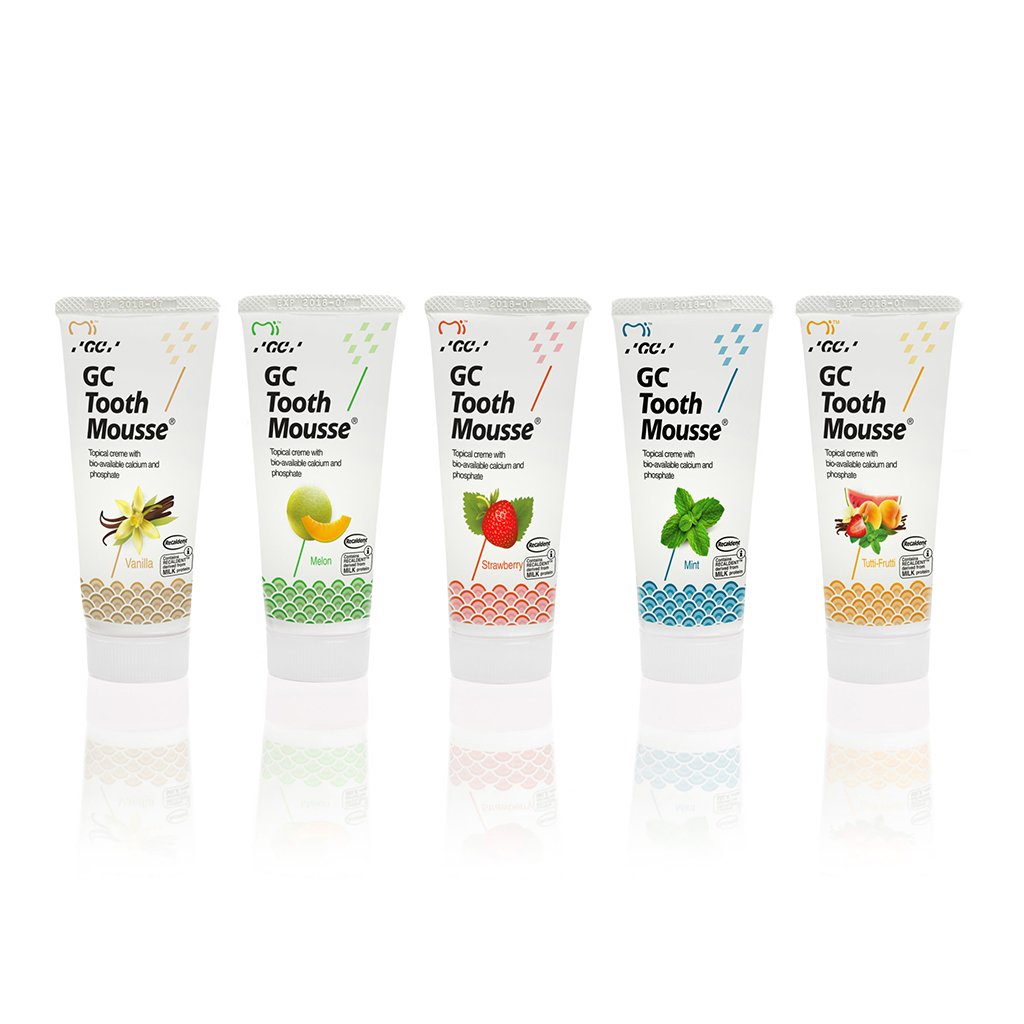 GC Tooth Mousse Assorted 40g 10/Box