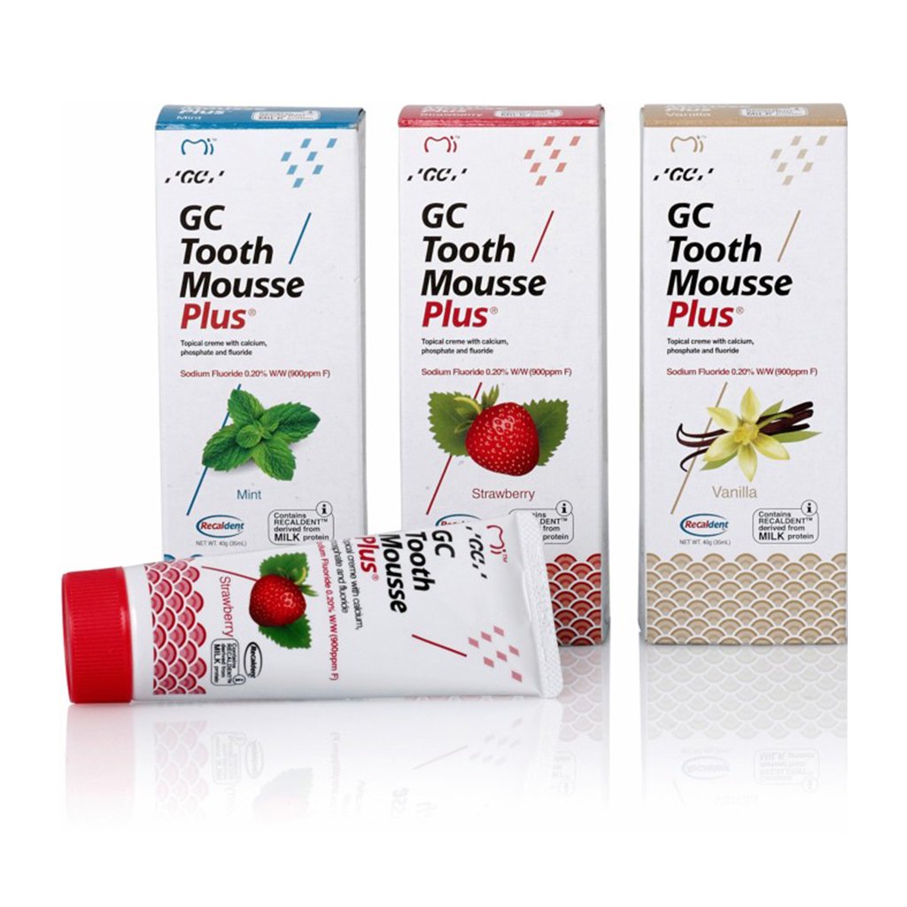 GC Tooth Mousse Plus Assorted 40g 10/Box