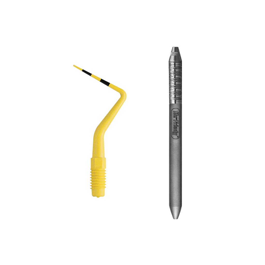 [PRESALE] Hu-Friedy 12 Colorvue Probe Kit 1 Handles &amp; 6 tips #6 Satin Steel