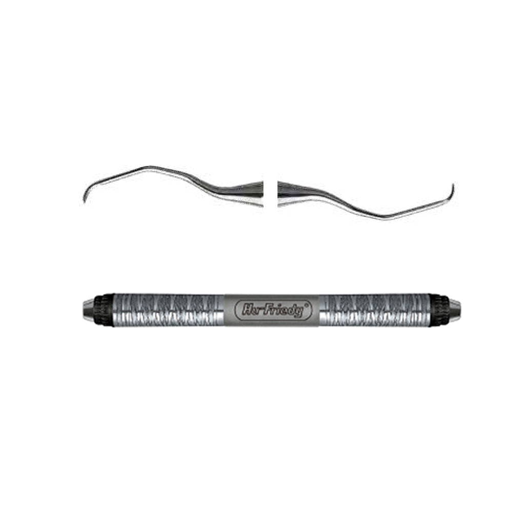 [HKIDEAS] Hu-Friedy 13/14 Rigid Mini Five Gracey Curette #7 Satin Steel Colors Each