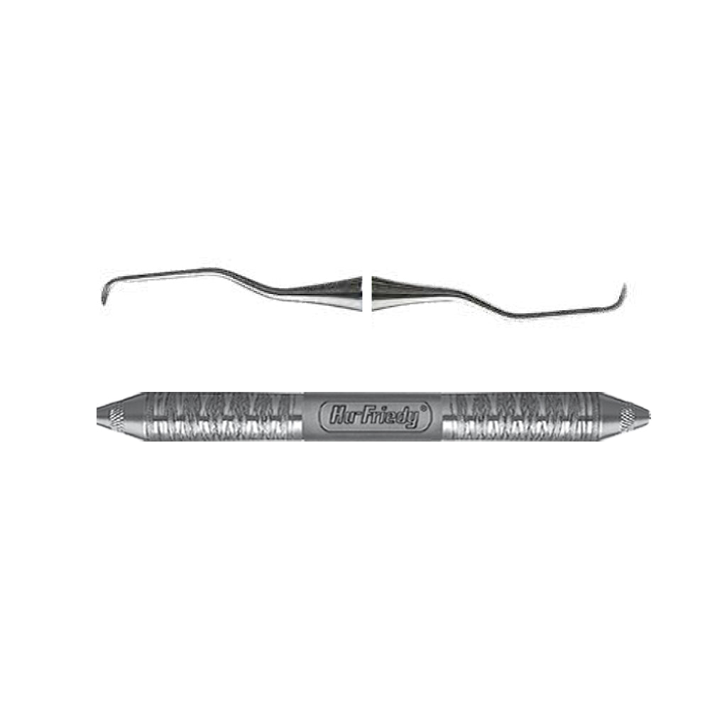 Hu-Friedy Curette McCall Double End Size 13/14 #6 Satin Steel Immunity Steel (SMTC13/146 Hu-Friedy Curette McCall Double End Size 13/14 #6 Satin Steel Immunity Steel (SMTC13/146