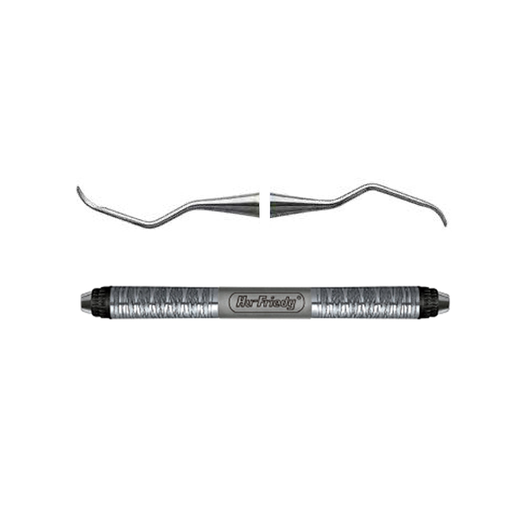 Hu-Fridey 2R/2L Columbia University Curette #7 Satin Steel Colours Each